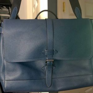 Mens Coach Leather Satchel